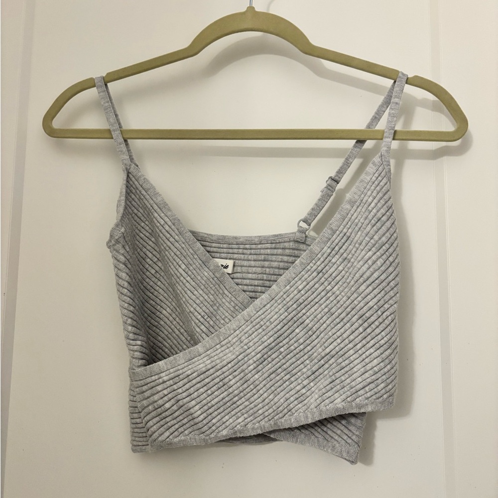 AERIE Cross-Front Tank Top